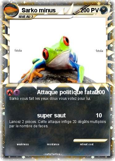 Pokemon Sarko minus
