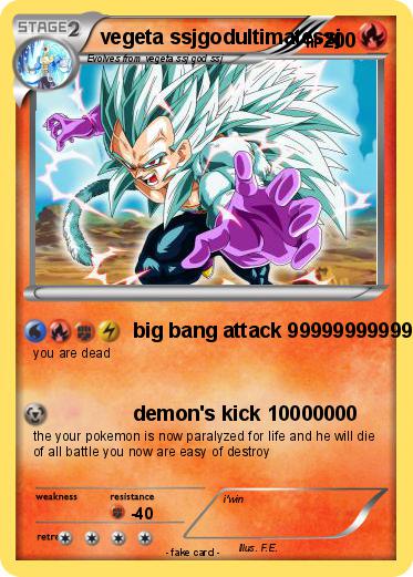 Pokemon vegeta ssjgodultimatessj