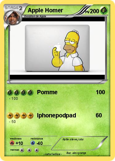 Pokemon Apple Homer