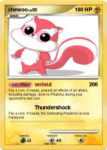 Pokemon chewoo