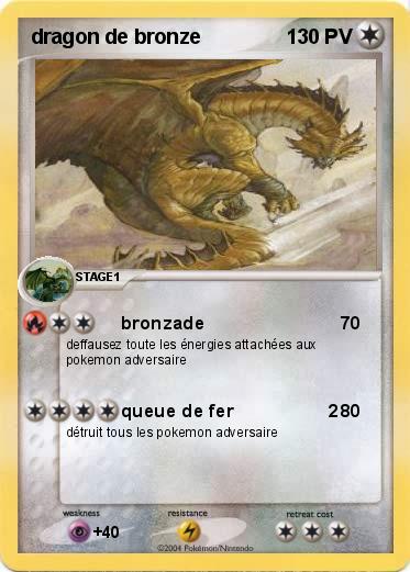 Pokemon dragon de bronze