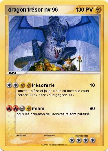 Pokemon dragon trésor nv 96