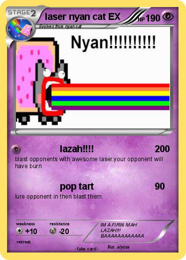 Pokemon laser nyan cat EX