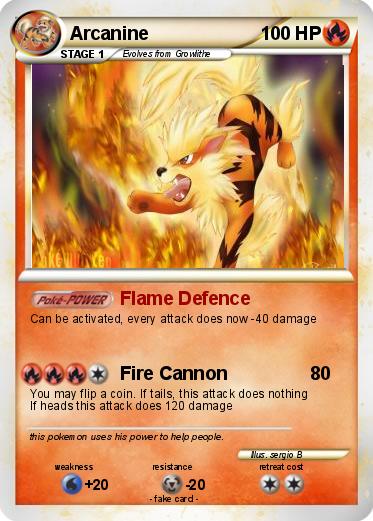 Pokemon Arcanine