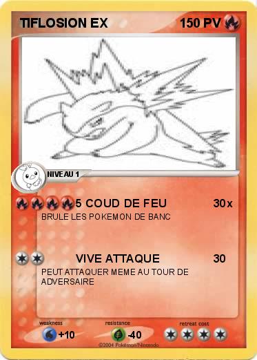 Pokemon TIFLOSION EX