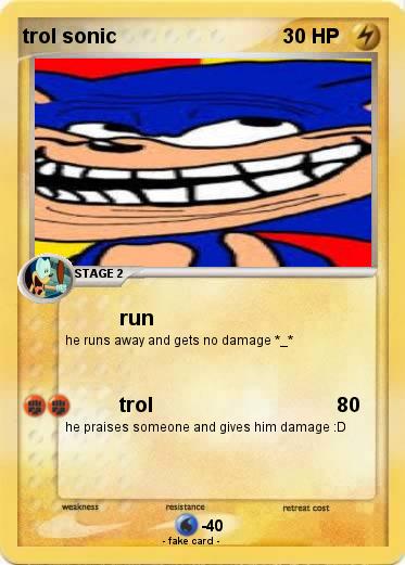 Pokemon trol sonic