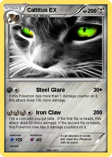 Pokemon Cattitus EX