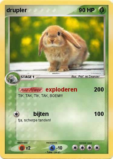 Pokemon drupler