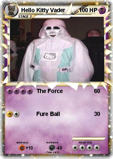 Pokemon Hello Kitty Vader