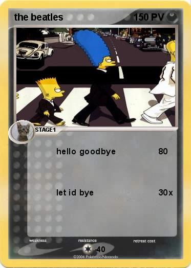 Pokemon the beatles