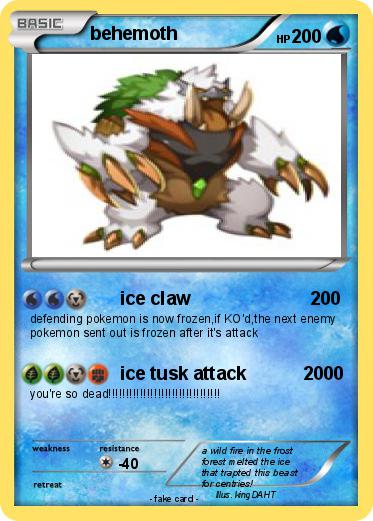 Pokemon behemoth
