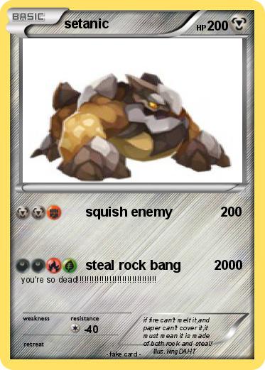 Pokemon setanic