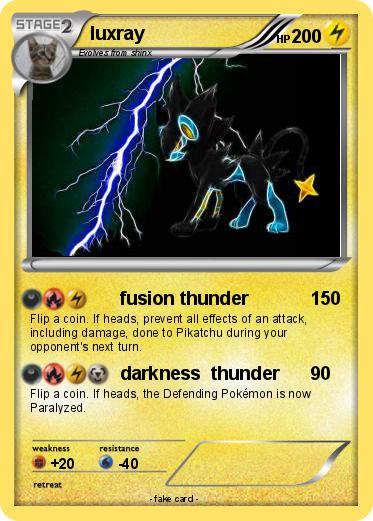 Pokemon luxray