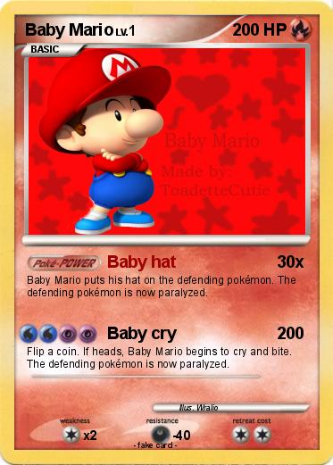 Pokemon Baby Mario