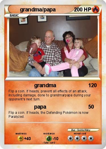 Pokemon grandma/papa