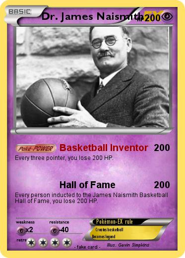 Pokemon Dr. James Naismith