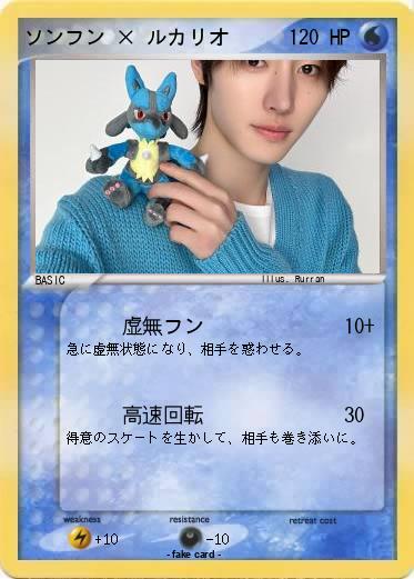 Pokemon ソンフン × ルカリオ
