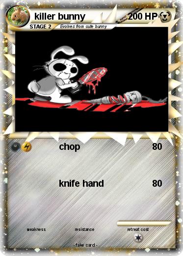 Pokemon killer bunny