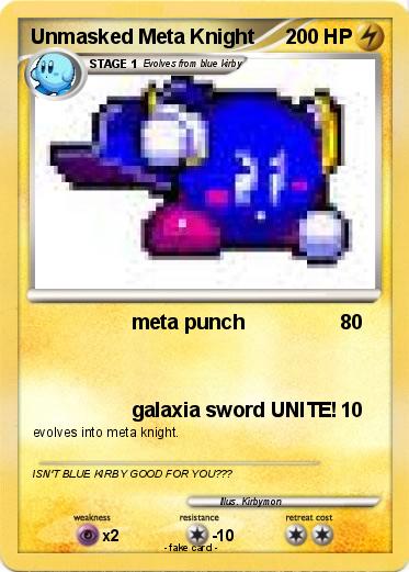 Pokemon Unmasked Meta Knight