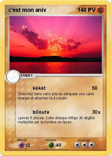 Pokemon c'est mon aniv