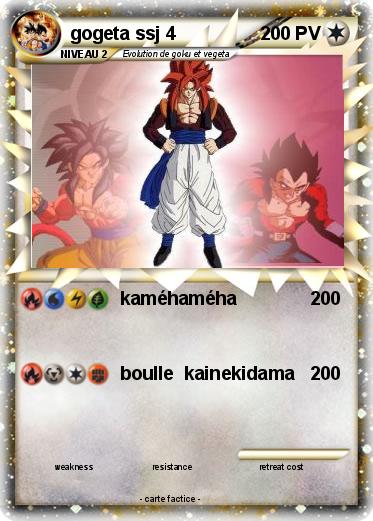 Pokemon gogeta ssj 4
