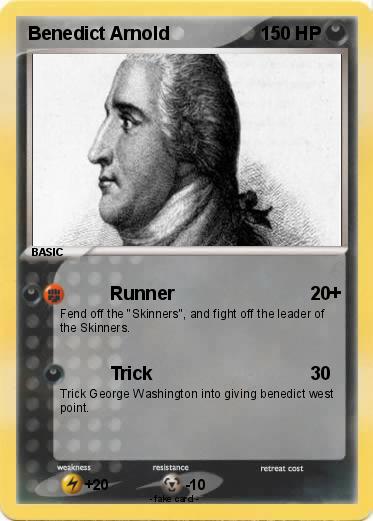 Pokemon Benedict Arnold