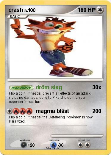 Pokemon crash