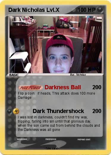 Pokemon Dark Nicholas Lvl.X