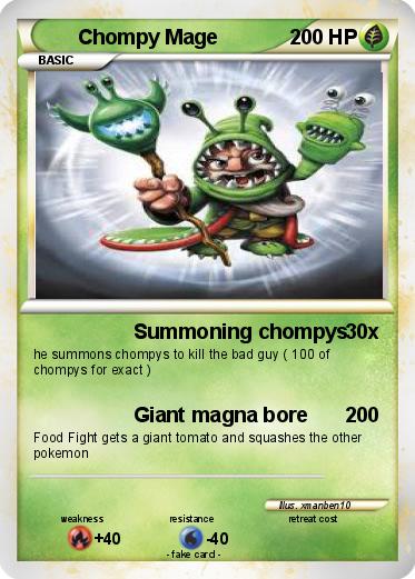 Pokemon Chompy Mage