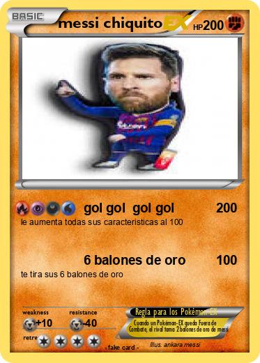 Pokemon messi chiquito