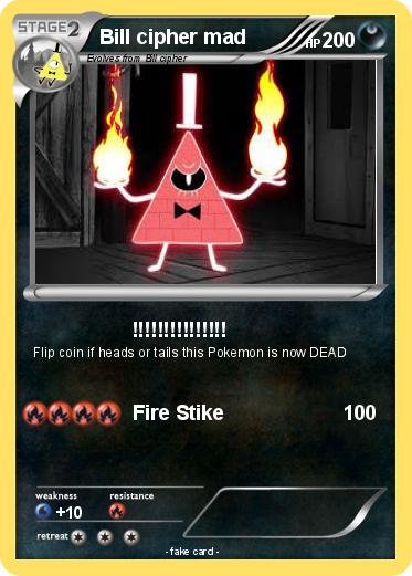 Pokemon Bill cipher mad