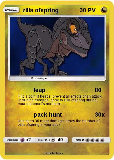 Pokemon zilla ofspring