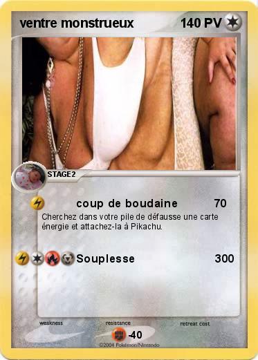 Pokemon ventre monstrueux