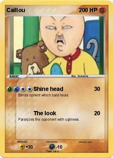 Pokemon Caillou