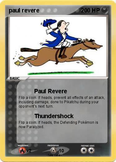 Pokemon paul revere