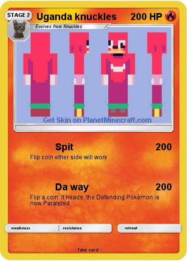 Pokemon Uganda knuckles