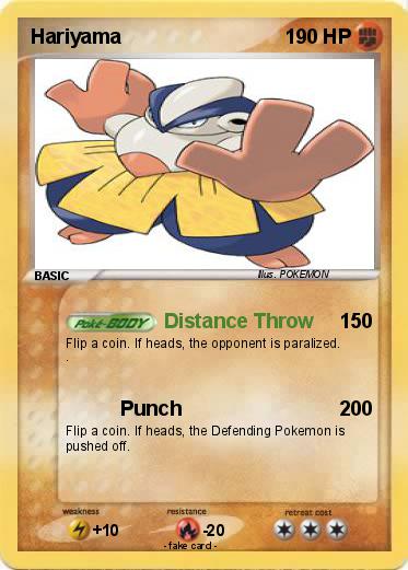 Pokemon Hariyama