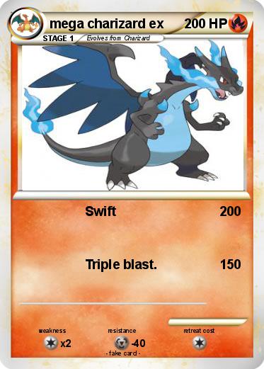 Pokemon mega charizard ex