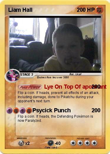 Pokemon Liam Hall