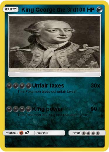 Pokemon King George the 3rd