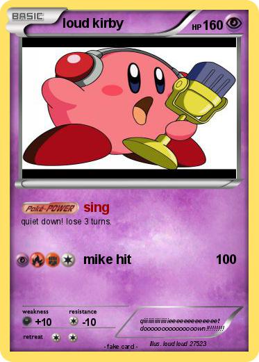 Pokemon loud kirby
