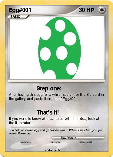 Pokemon Egg#001