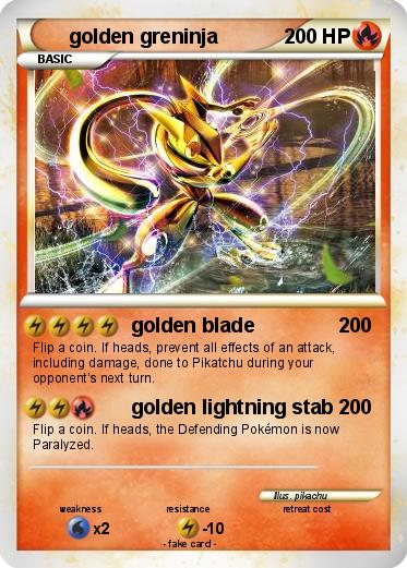 Pokemon golden greninja