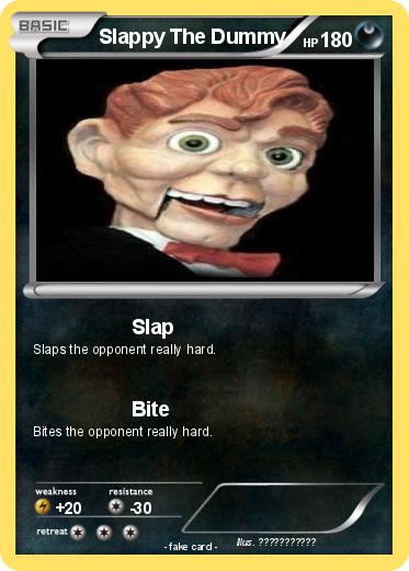 Pokemon Slappy The Dummy