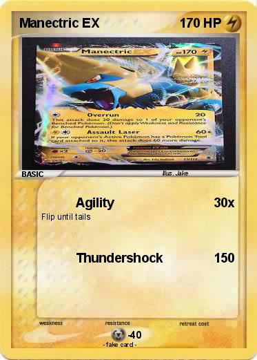 Pokemon Manectric EX