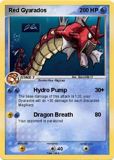 Pokemon Red Gyarados