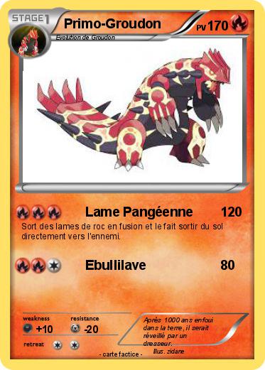 Pokemon Primo-Groudon