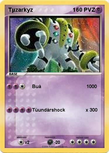 Pokemon Tµzarkyz                           1           Z