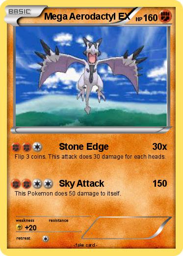 Pokemon Mega Aerodactyl EX