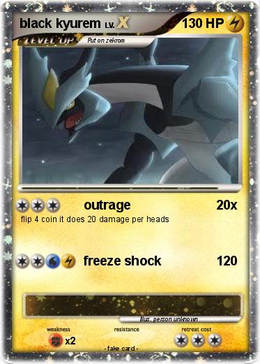 Pokemon black kyurem